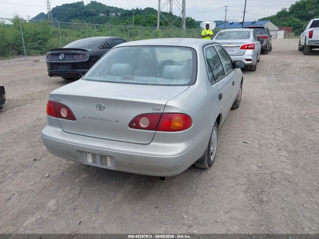 2001 Toyota Corolla Ce მანქანა იყიდება აუქციონზე, vin: 2T1BR12E61C403792, აუქციონის ნომერი: 45297913