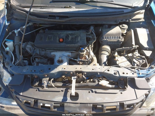 2012 Honda Civic Lx მანქანა იყიდება აუქციონზე, vin: 2HGFB2F50CH585750, აუქციონის ნომერი: 45297917