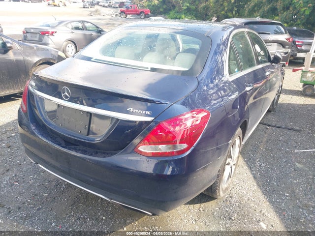 45298024 :رقم المزاد ، 55SWF4KB7GU140281 vin ، 2016 Mercedes-benz C 300 4matic مزاد بيع