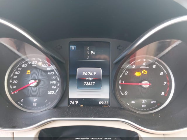 45298024 :رقم المزاد ، 55SWF4KB7GU140281 vin ، 2016 Mercedes-benz C 300 4matic مزاد بيع
