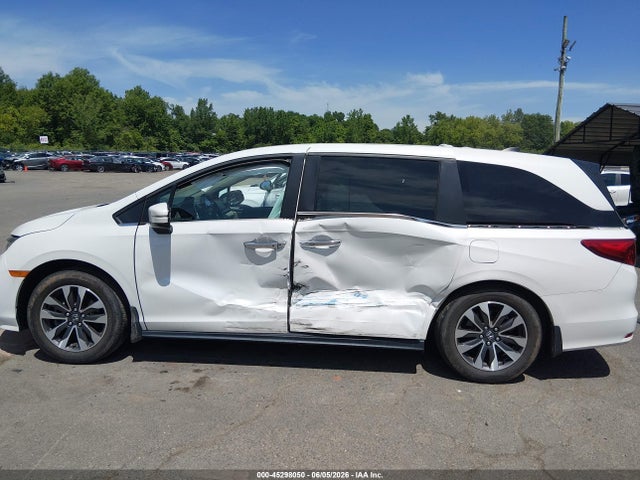 2022 Honda Odyssey Ex-l მანქანა იყიდება აუქციონზე, vin: 5FNRL6H78NB034506, აუქციონის ნომერი: 45298050