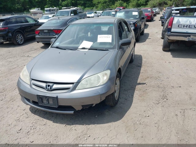 Aukcja sprzedaży 2005 Honda Civic Vp, vin: 2HGES163X5H627607, numer aukcji: 45298061