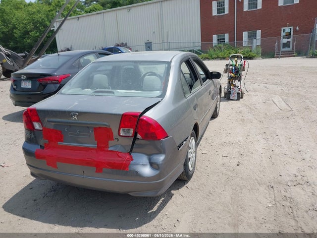 Aukcja sprzedaży 2005 Honda Civic Vp, vin: 2HGES163X5H627607, numer aukcji: 45298061