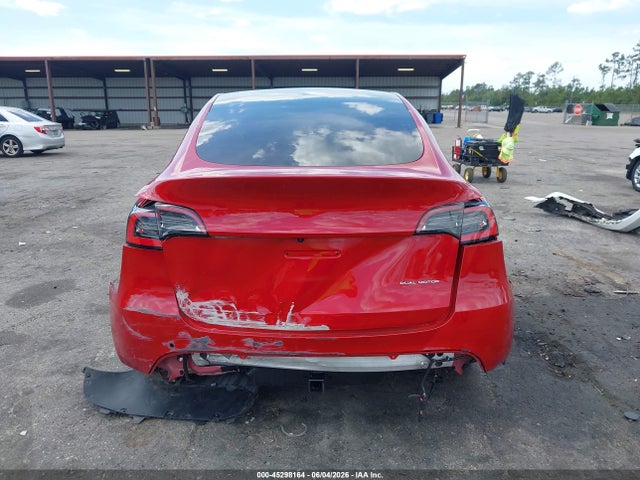 Продажа на аукционе авто 2021 Tesla Model Y Long Range Dual Motor All-wheel Drive, vin: 5YJYGDEE7MF075957, номер лота: 45298164