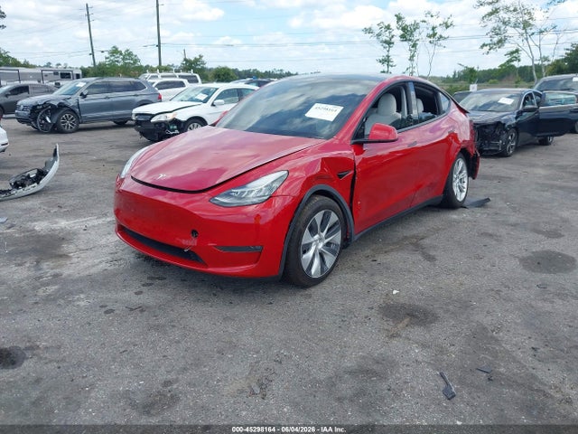 Продажа на аукционе авто 2021 Tesla Model Y Long Range Dual Motor All-wheel Drive, vin: 5YJYGDEE7MF075957, номер лота: 45298164