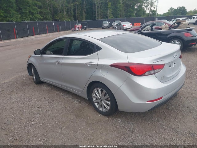 Aukcja sprzedaży 2015 Hyundai Elantra Se, vin: KMHDH4AE6FU342206, numer aukcji: 45298184