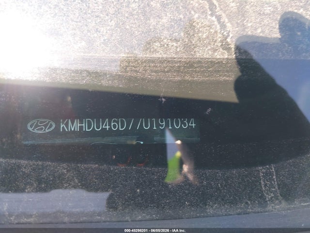 45298201 :رقم المزاد ، KMHDU46D77U191034 vin ، 2007 Hyundai Elantra Gls/limited/se مزاد بيع