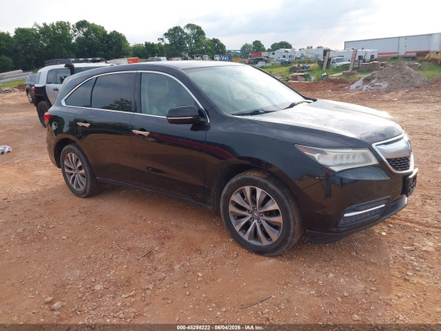 45298222 :رقم المزاد ، 5FRYD4H43FB006776 vin ، 2015 Acura Mdx Technology Package مزاد بيع