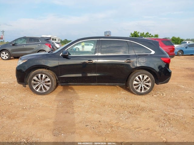 45298222 :رقم المزاد ، 5FRYD4H43FB006776 vin ، 2015 Acura Mdx Technology Package مزاد بيع