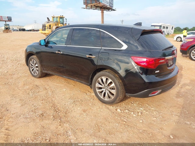 45298222 :رقم المزاد ، 5FRYD4H43FB006776 vin ، 2015 Acura Mdx Technology Package مزاد بيع