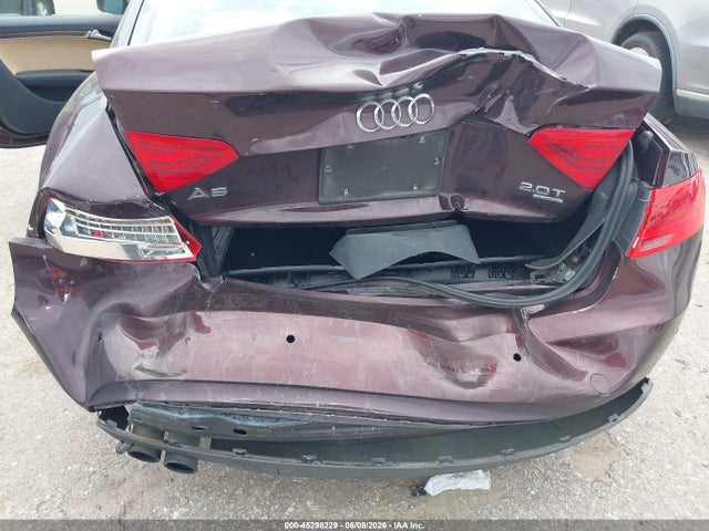 Продаж на аукціоні авто 2014 Audi A5 2.0t Premium, vin: WAULFAFR2EA057242, номер лоту: 45298229