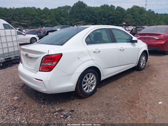 2017 Chevrolet Sonic Lt Auto მანქანა იყიდება აუქციონზე, vin: 1G1JD5SH0H4119849, აუქციონის ნომერი: 45298255