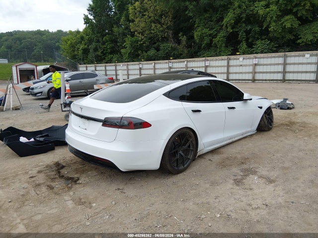 2021 Tesla Model S Long Range Dual Motor All-wheel Drive მანქანა იყიდება აუქციონზე, vin: 5YJSA1E56MF435452, აუქციონის ნომერი: 45298382