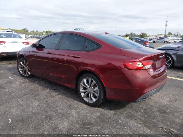 Aukcja sprzedaży 2015 Chrysler 200 S, vin: 1C3CCCBB1FN651903, numer aukcji: 45298498