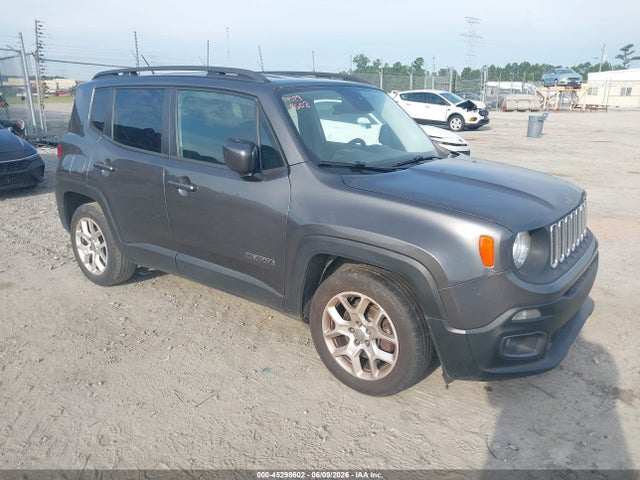 2017 Jeep Renegade Latitude Fwd მანქანა იყიდება აუქციონზე, vin: ZACCJABB3HPE63190, აუქციონის ნომერი: 45298602