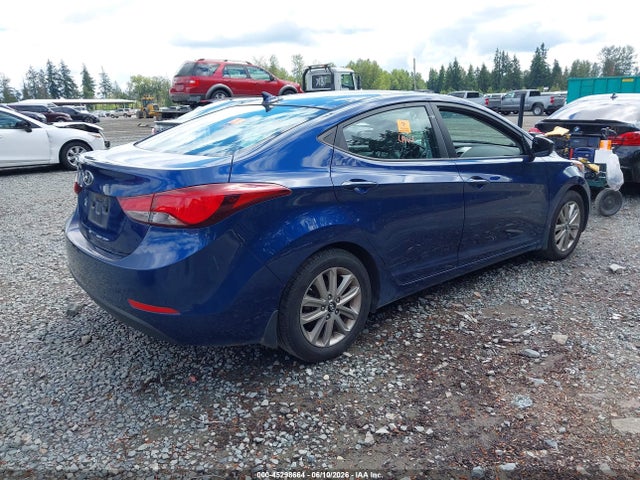 Hyundai ELANTRA SE 2015 5NPDH4AE5FH624805 Image 4