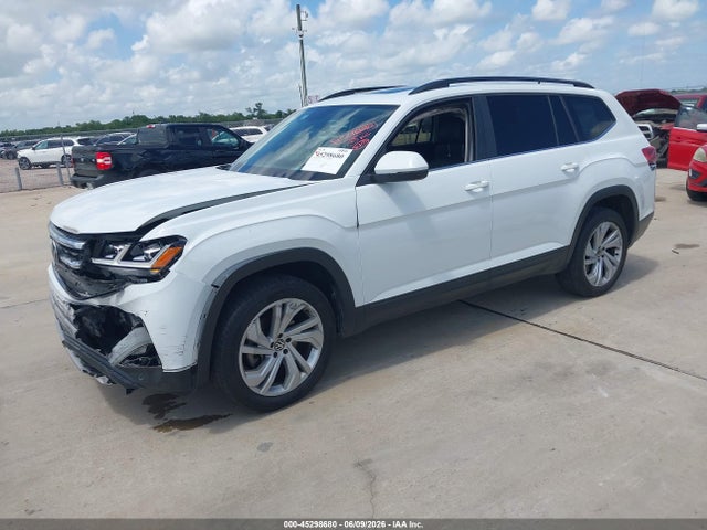 2021 Volkswagen Atlas 3.6l V6 Se W/technology მანქანა იყიდება აუქციონზე, vin: 1V2JR2CA7MC512058, აუქციონის ნომერი: 45298680