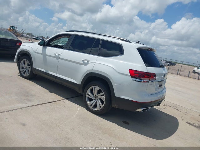 2021 Volkswagen Atlas 3.6l V6 Se W/technology მანქანა იყიდება აუქციონზე, vin: 1V2JR2CA7MC512058, აუქციონის ნომერი: 45298680