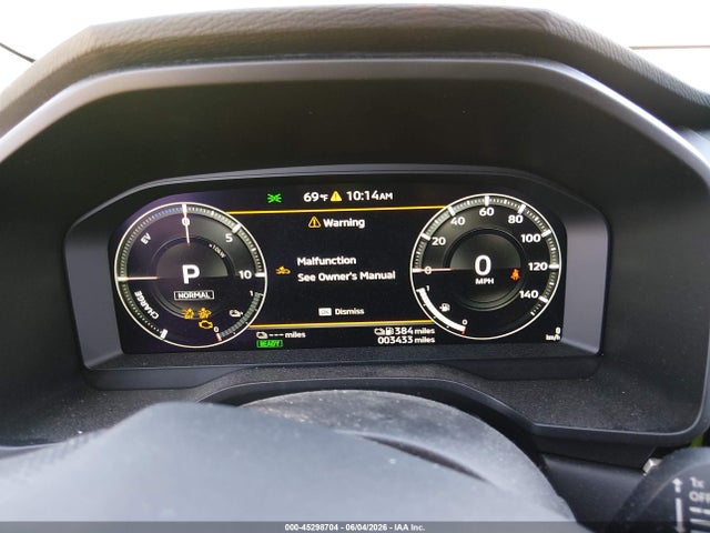 2025 Mitsubishi Outlander Phev Es S-awc მანქანა იყიდება აუქციონზე, vin: JA4T5UA95SZ001463, აუქციონის ნომერი: 45298704