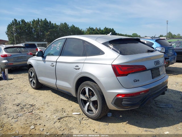 Aukcja sprzedaży 2022 Audi Q5 Sportback Premium Plus 45 Tfsi S Line Quattro S Tronic, vin: WA15AAFY9N2071001, numer aukcji: 45298773