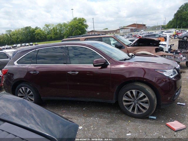 45298775 :رقم المزاد ، 5FRYD3H44EB019092 vin ، 2014 Acura Mdx Technology Package مزاد بيع