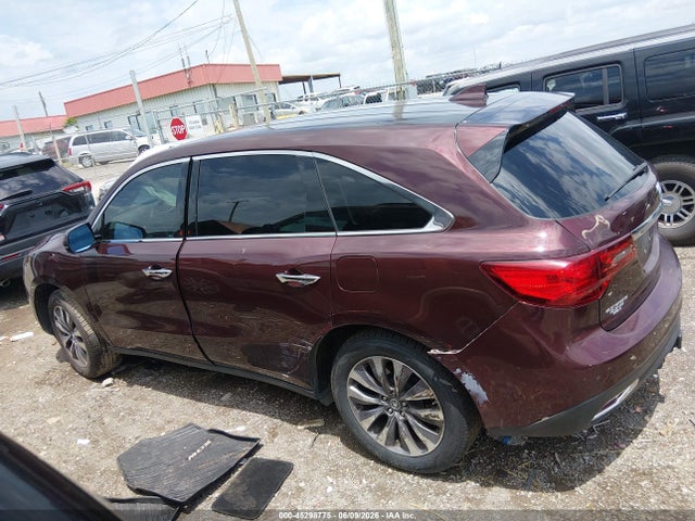 45298775 :رقم المزاد ، 5FRYD3H44EB019092 vin ، 2014 Acura Mdx Technology Package مزاد بيع