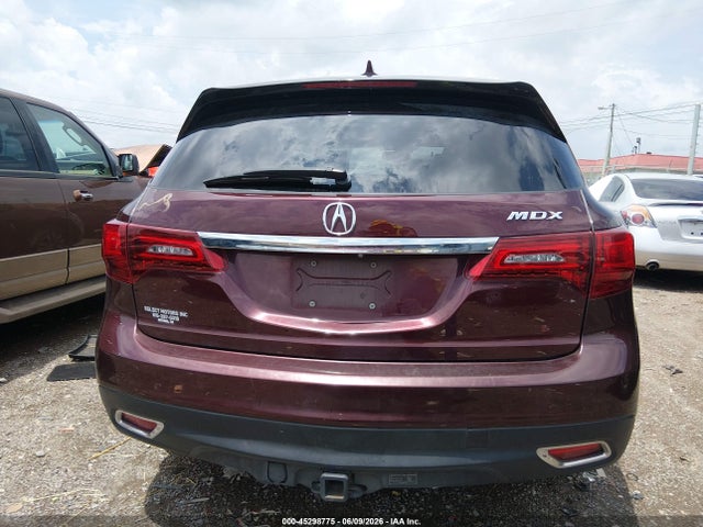 45298775 :رقم المزاد ، 5FRYD3H44EB019092 vin ، 2014 Acura Mdx Technology Package مزاد بيع