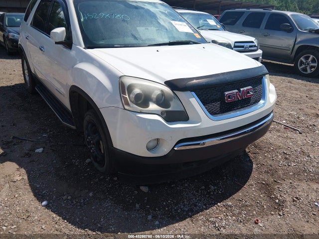 45298780 :رقم المزاد ، 1GKER23718J185606 vin ، 2008 Gmc Acadia Slt-1 مزاد بيع