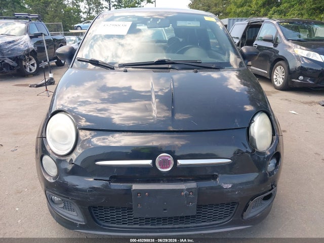 45298838 :رقم المزاد ، 3C3CFFBR0CT115865 vin ، 2012 Fiat 500 Sport مزاد بيع