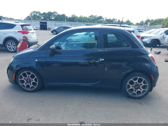 2012 Fiat 500 Sport მანქანა იყიდება აუქციონზე, vin: 3C3CFFBR0CT115865, აუქციონის ნომერი: 45298838