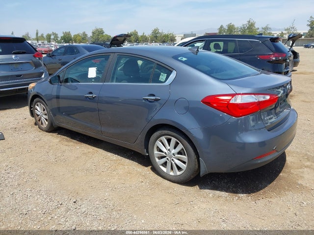 2014 Kia Forte Ex მანქანა იყიდება აუქციონზე, vin: KNAFX4A83E5115328, აუქციონის ნომერი: 45298861