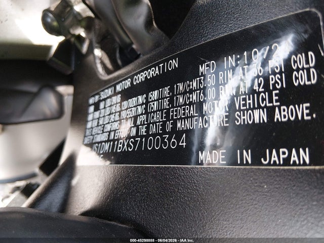 Suzuki GSX-R1000 2025 JS1DM11BXS7100364 Image 10