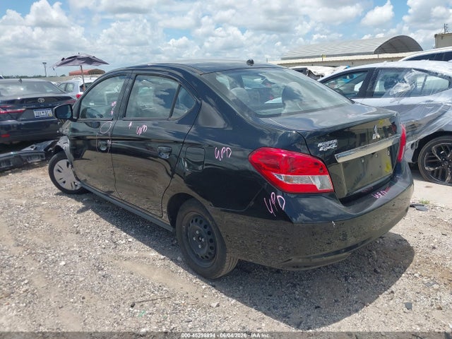2020 Mitsubishi Mirage G4 Le/se მანქანა იყიდება აუქციონზე, vin: ML32F4FJ9LHF13158, აუქციონის ნომერი: 45298894
