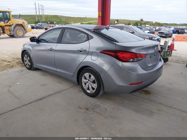 Aukcja sprzedaży 2016 Hyundai Elantra Se, vin: 5NPDH4AE3GH754373, numer aukcji: 45298911