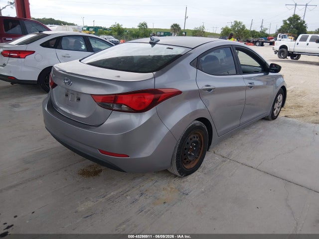 Aukcja sprzedaży 2016 Hyundai Elantra Se, vin: 5NPDH4AE3GH754373, numer aukcji: 45298911