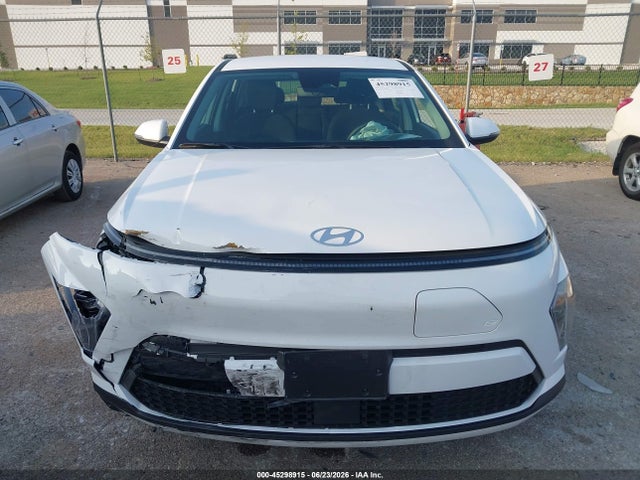 45298915 :رقم المزاد ، KM8HB3A7XSU033136 vin ، 2025 Hyundai Kona Electric Se مزاد بيع