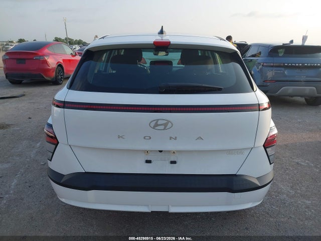 45298915 :رقم المزاد ، KM8HB3A7XSU033136 vin ، 2025 Hyundai Kona Electric Se مزاد بيع