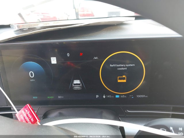 45298915 :رقم المزاد ، KM8HB3A7XSU033136 vin ، 2025 Hyundai Kona Electric Se مزاد بيع