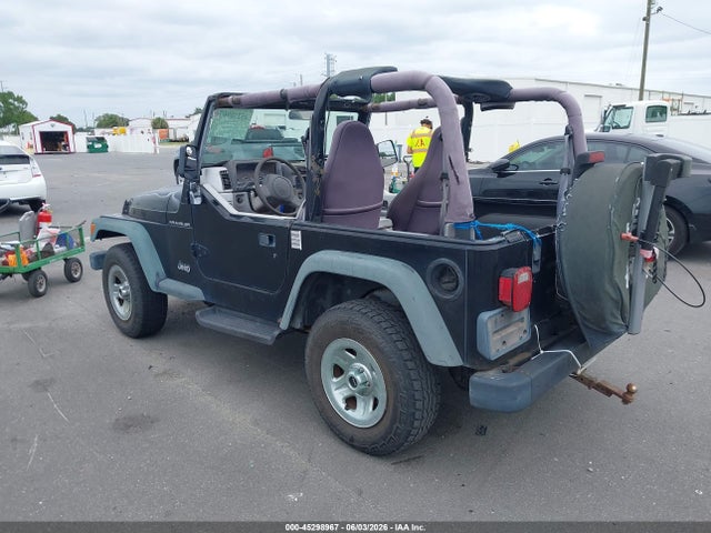 Продаж на аукціоні авто 1997 Jeep Wrangler Se, vin: 1J4FY29P9VP400226, номер лоту: 45298967