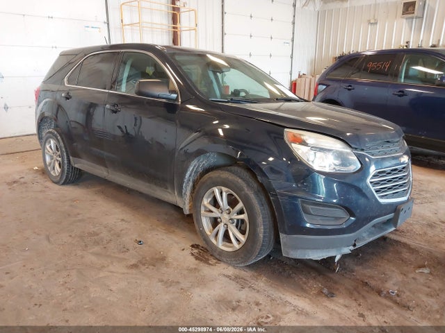 2017 Chevrolet Equinox Ls მანქანა იყიდება აუქციონზე, vin: 2GNFLEEK7H6318569, აუქციონის ნომერი: 45298974
