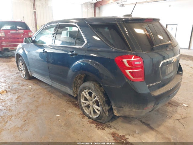 2017 Chevrolet Equinox Ls მანქანა იყიდება აუქციონზე, vin: 2GNFLEEK7H6318569, აუქციონის ნომერი: 45298974
