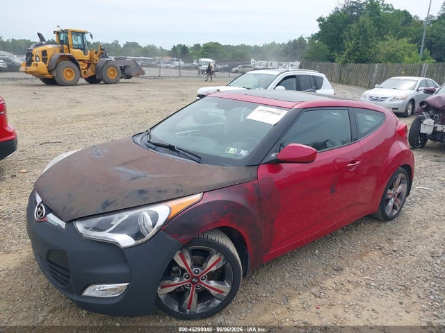 2017 Hyundai Veloster Value Edition მანქანა იყიდება აუქციონზე, vin: KMHTC6AD0HU321769, აუქციონის ნომერი: 45299048