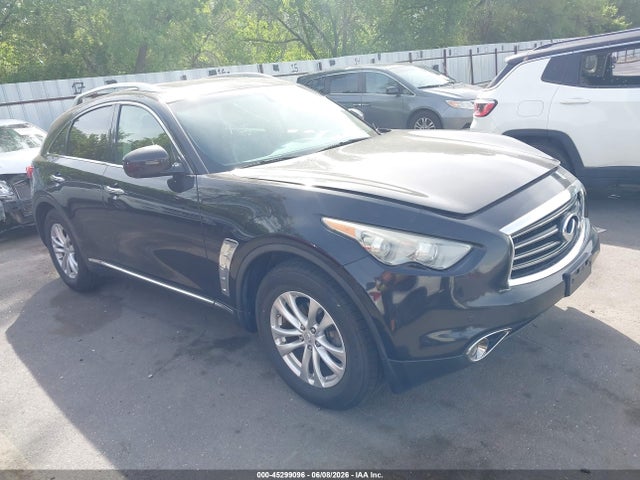 2013 Infiniti Fx37 მანქანა იყიდება აუქციონზე, vin: JN8CS1MW0DM172852, აუქციონის ნომერი: 45299096