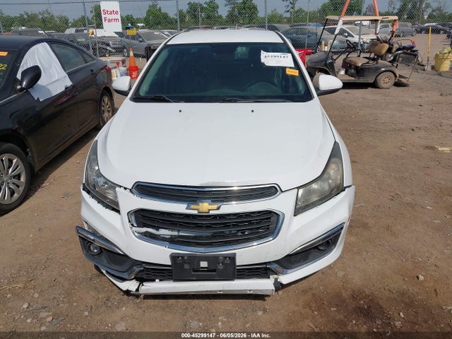 45299147 :رقم المزاد ، 1G1PE5SB2F7123111 vin ، 2015 Chevrolet Cruze 2lt Auto مزاد بيع