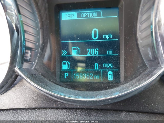 45299147 :رقم المزاد ، 1G1PE5SB2F7123111 vin ، 2015 Chevrolet Cruze 2lt Auto مزاد بيع