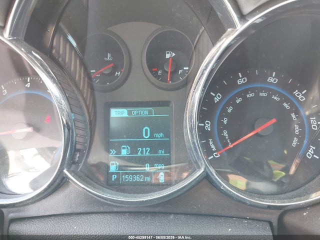 45299147 :رقم المزاد ، 1G1PE5SB2F7123111 vin ، 2015 Chevrolet Cruze 2lt Auto مزاد بيع