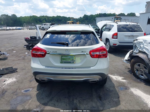 45299152 :رقم المزاد ، WDCTG4GB8GJ252195 vin ، 2016 Mercedes-benz Gla 250 4matic مزاد بيع