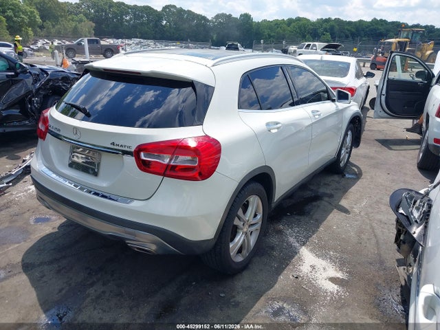 45299152 :رقم المزاد ، WDCTG4GB8GJ252195 vin ، 2016 Mercedes-benz Gla 250 4matic مزاد بيع