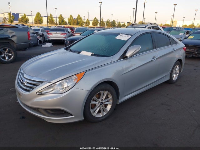 45299170 :رقم المزاد ، 5NPEB4AC6EH935243 vin ، 2014 Hyundai Sonata Gls مزاد بيع