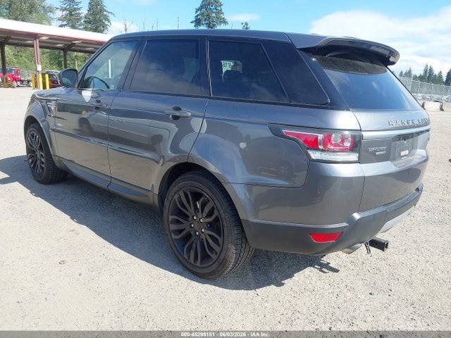 45299181 :رقم المزاد ، SALWR2WF2EA326917 vin ، 2014 Land Rover Range Rover Sport 3.0l V6 Supercharged Hse مزاد بيع